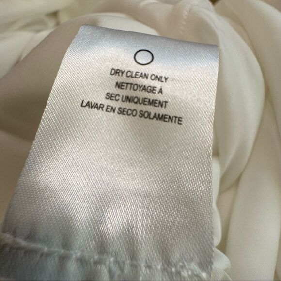 Sachin + Babi‎ White Satin Bridal Midi Slip Dress Size 0 - Picture 14 of 14